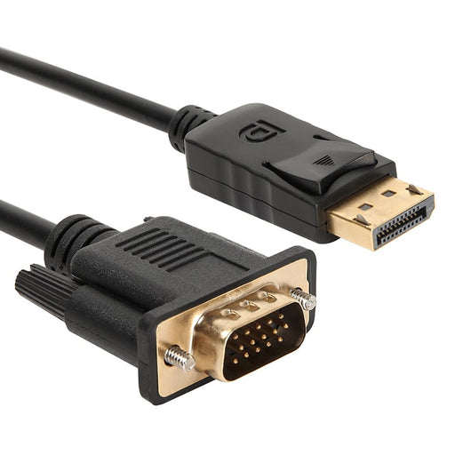 Gizzu 1080P DisplayPort to VGA Cable 1.8m Poly-1