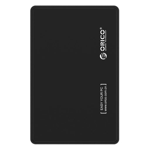 ORICO 2.5" USB3.0 External HDD Enclosure - Matt Black-0