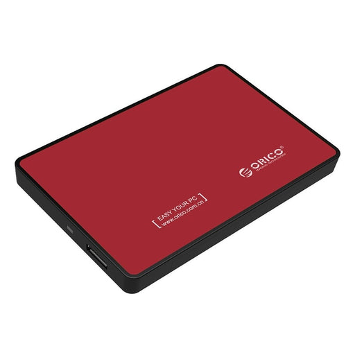 ORICO 2.5" USB3.0 External HDD Enclosure - Red-0