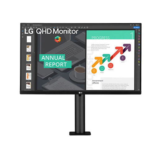 LG 27" IPS Panel QHD Monitor - 75Hz-1