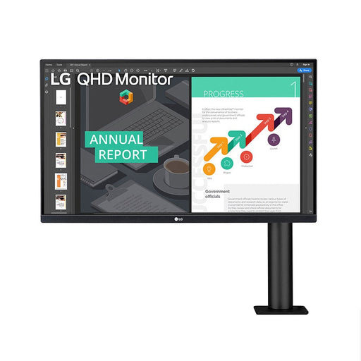 LG 27" IPS Panel QHD Monitor - 75Hz-0