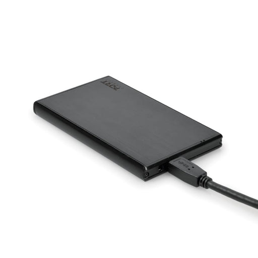 Port Connect 2.5" USB3.0 External HDD Enclosure Black-0