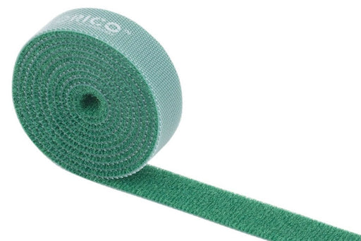 ORICO 1m Hook and Loop Cable Management Tie - Green-1