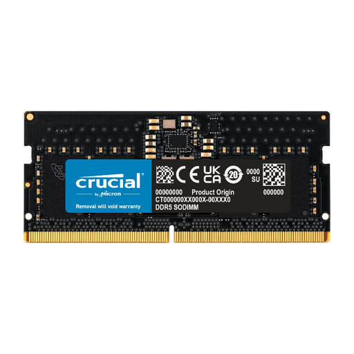 Crucial 16GB 4800MHz DDR5 SODIMM Notebook Memory-0