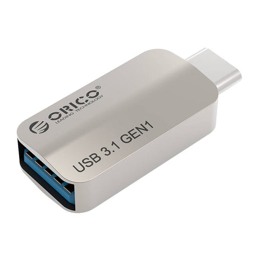 ORICO USB Type-C to USB-A 3.1 ChargeSync On The Go Adapter - Silver-0