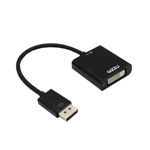 GIZZU Display Port Male to DVI Female Adapter 0.15m Polybag-0