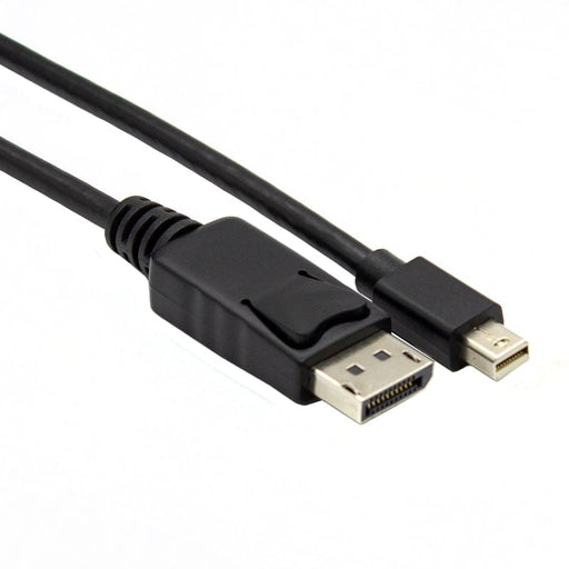 GIZZU Mini DP to DP 4k 30Hz|4k 60Hz 1.8m (Thunderbolt 2 compatible) Cable - Black-0