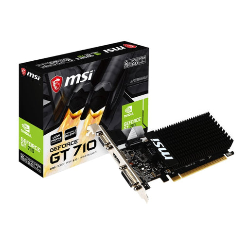 MSI Nvidia GeForce GT 710 2GD3H 2GB 64-BIT Graphics Card-0