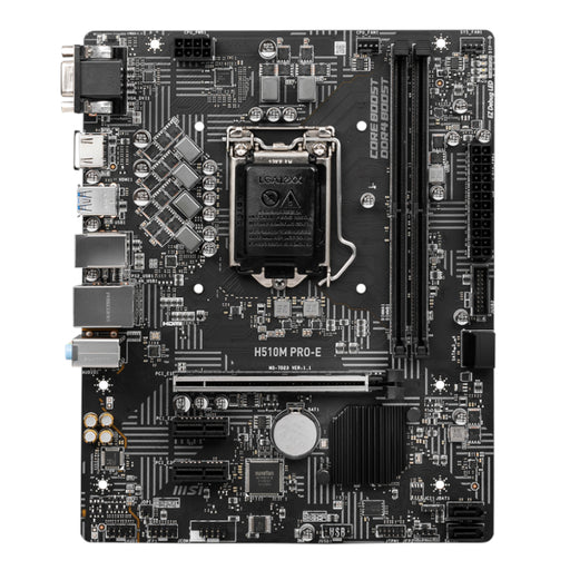 MSI H510M PRO-E Intel LGA1200 M-ATX Motherboard-1