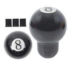 Gear Knob 8 Ball With  3 Sizes Inserts
