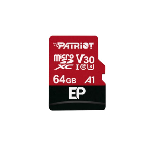 Patriot EP V30 A1 64GB Micro SDXC Card + Adapter-0