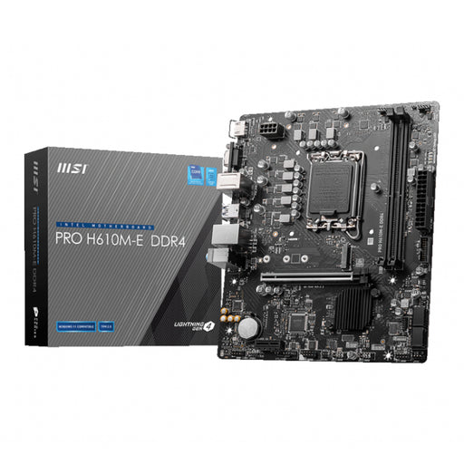 MSI H610M-E PRO Intel LGA1700 M-ATX Motherboard-0