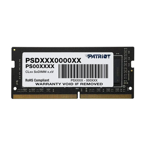 Patriot Signature Line 8GB DDR4 3200MHz Single Rank SODIMM Notebook Memory-0