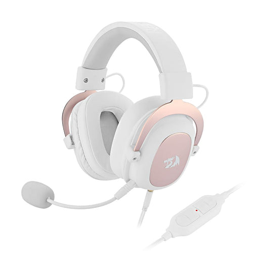 REDRAGON Over-Ear ZEUS 2 USB Gaming Headset - White-0