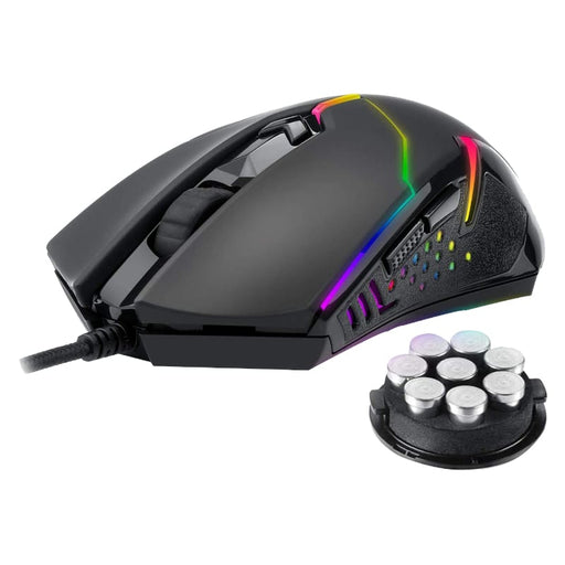 REDRAGON CENTROPHORUS 7200DPI RGB Gaming Mouse - Black-1