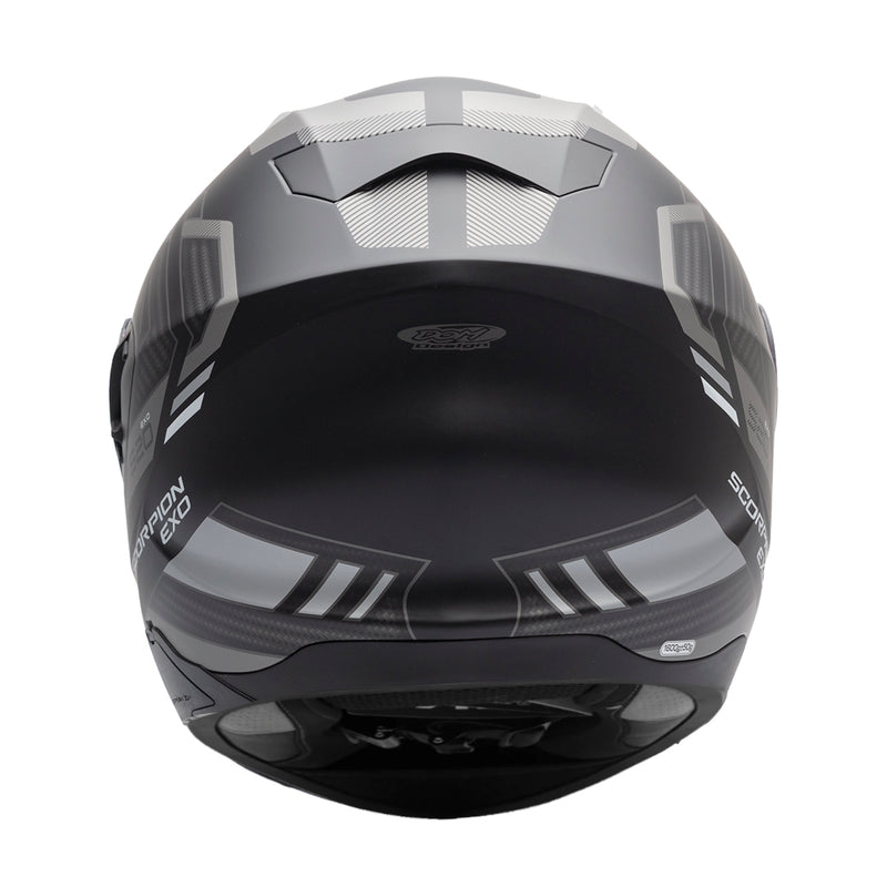 Scorpion EXO-520 Evo Air Sensus Helmet Black/Silver Matt