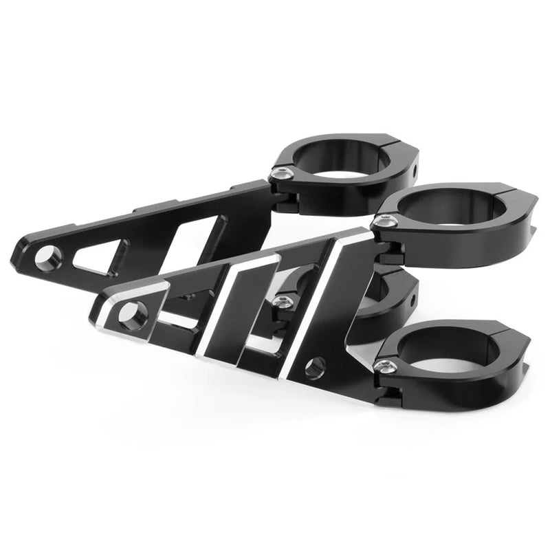 MAX Stomp CNC T6061 Headlight Brackets - Contrast Cut