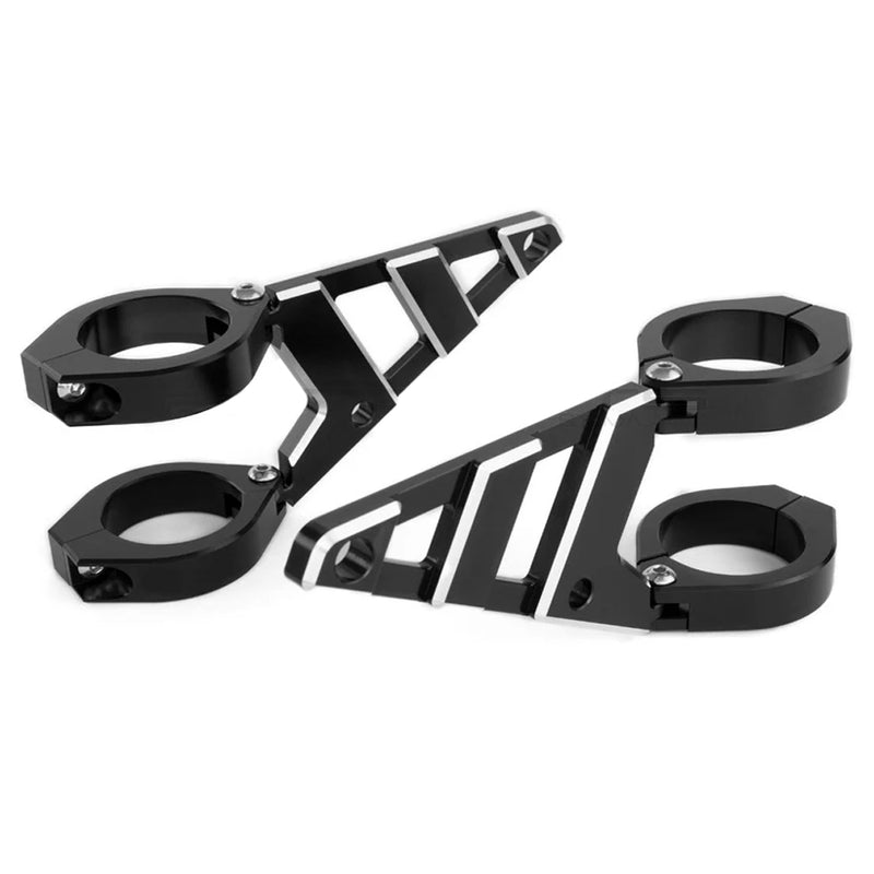 MAX Stomp CNC T6061 Headlight Brackets - Contrast Cut
