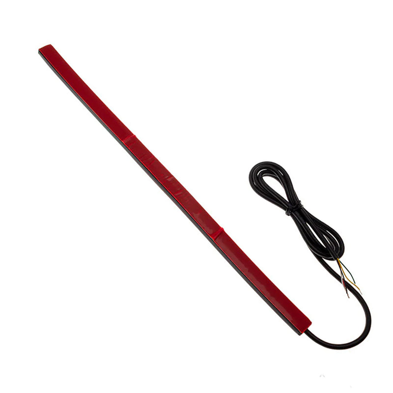 Max-Inc Universal Flexible LED Strip - 3-in-1 Stop/Tail + Sequential Turn Signals, Self-Adhesive, 31.5cm