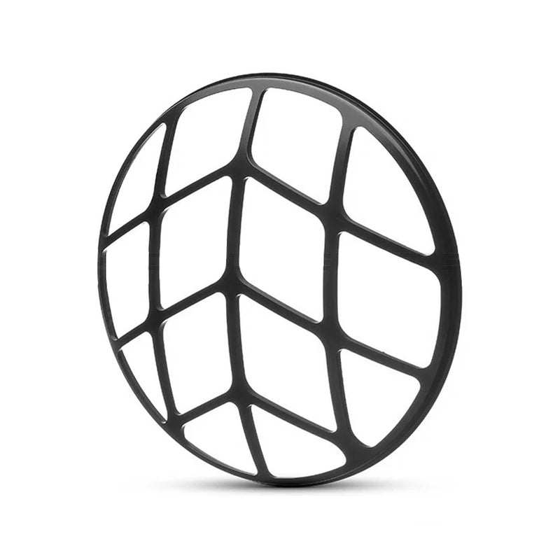 Max-Inc 7" Spyder Grill Design Black CNC Aluminium Headlight Guard Cover