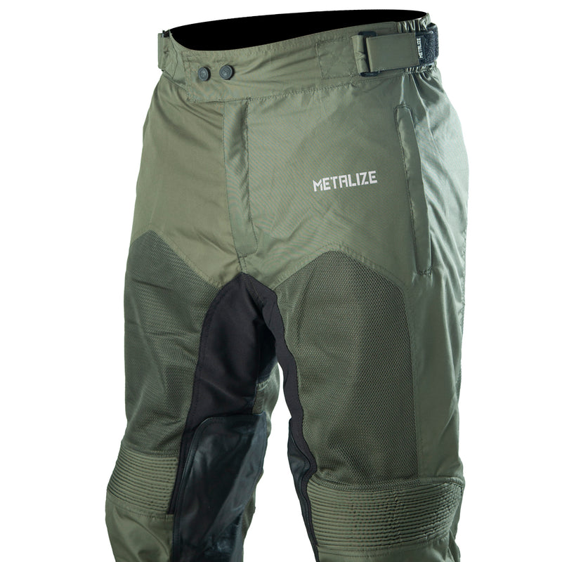 Metalize 485 Air Mens Adventure Pants Green