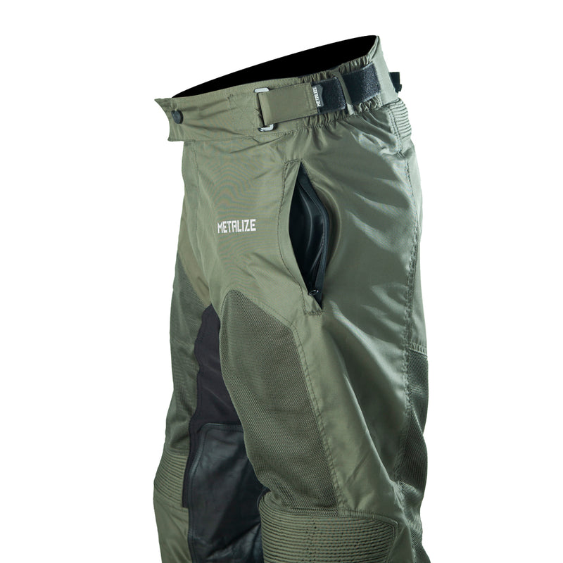 Metalize 485 Air Mens Adventure Pants Green