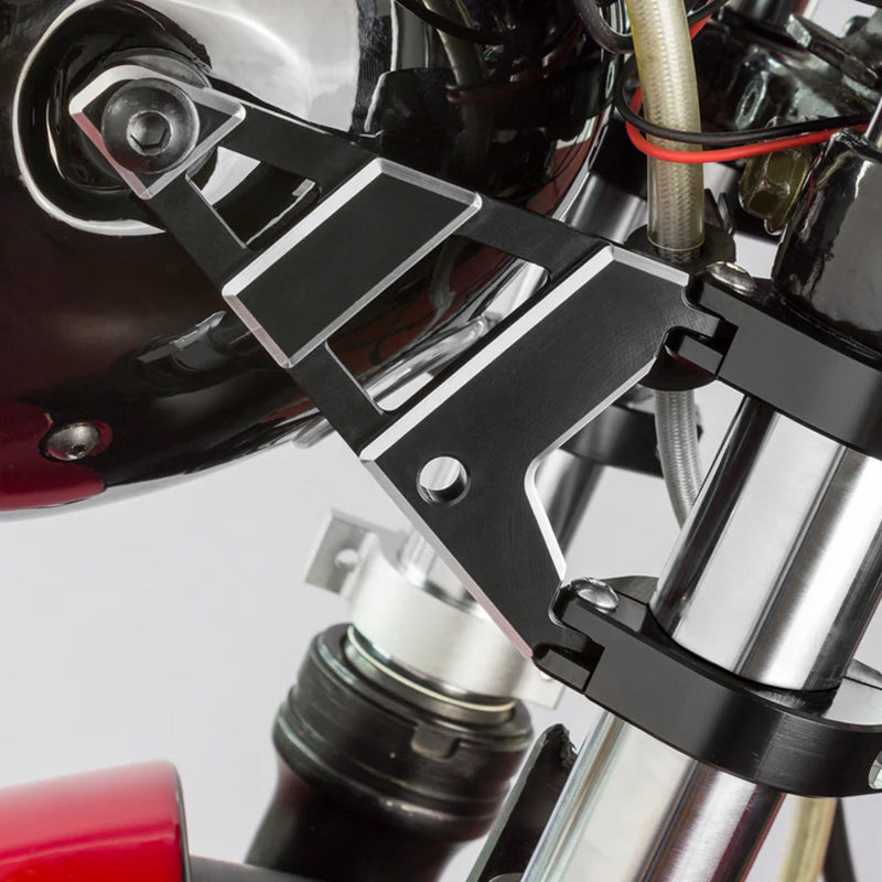 MAX Stomp CNC T6061 Headlight Brackets - Contrast Cut