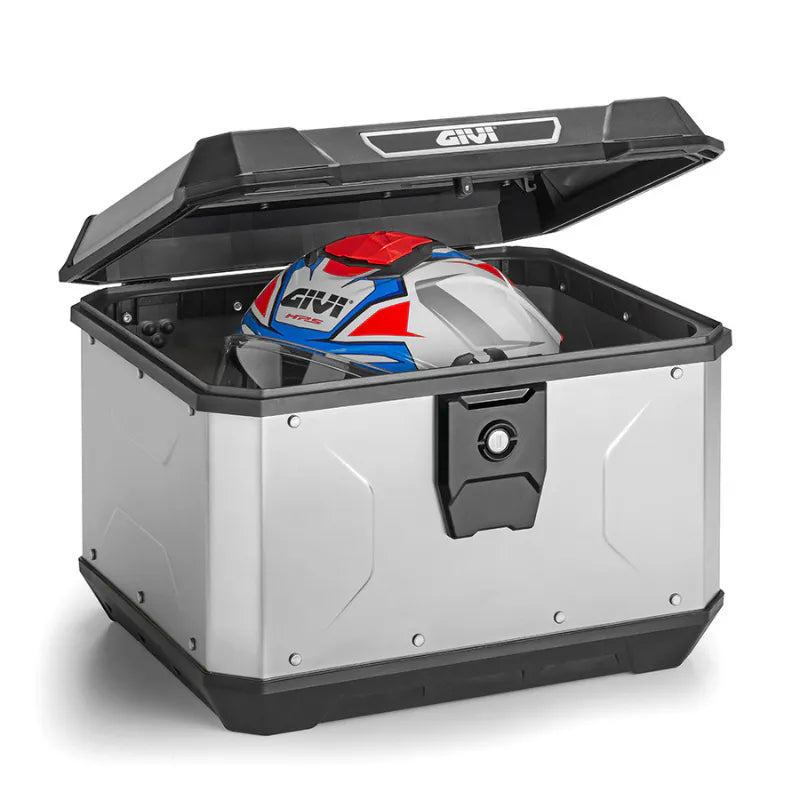 GIVI Alpina Silver Aluminium Monolock 44lt. Box