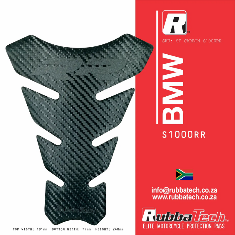 Rubbatech BMW S1000RR Branded Tank Pad
