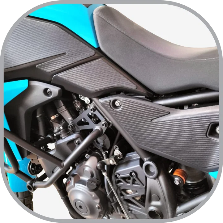 Rubbatech Yamaha T7 2025- 6PC Side Protection Kit