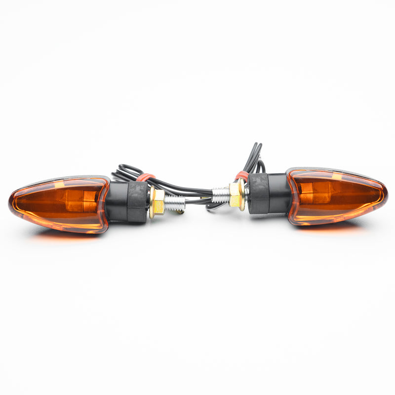 Arrow Turn Signals/Indicators - Black - Amber Lens