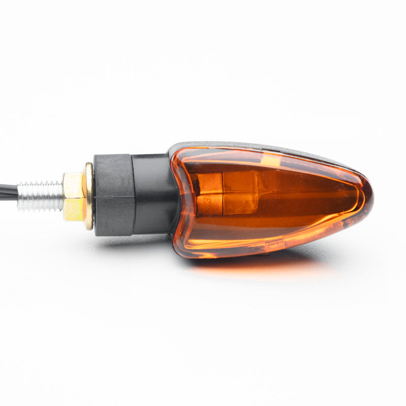 Arrow Turn Signals/Indicators - Black - Amber Lens