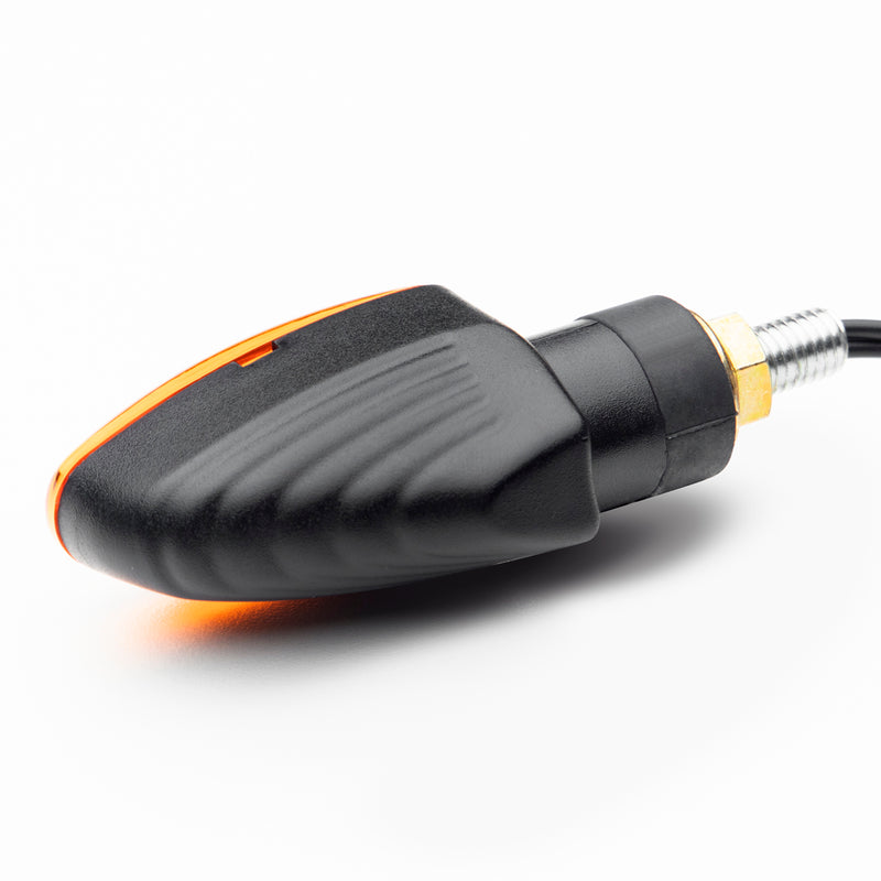 Arrow Turn Signals/Indicators - Black - Amber Lens