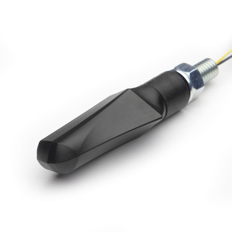 LED Turn Signals/Indicators - Black - Smoke Lens