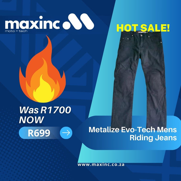 Metalize Evo-Tech Mens Riding Jeans