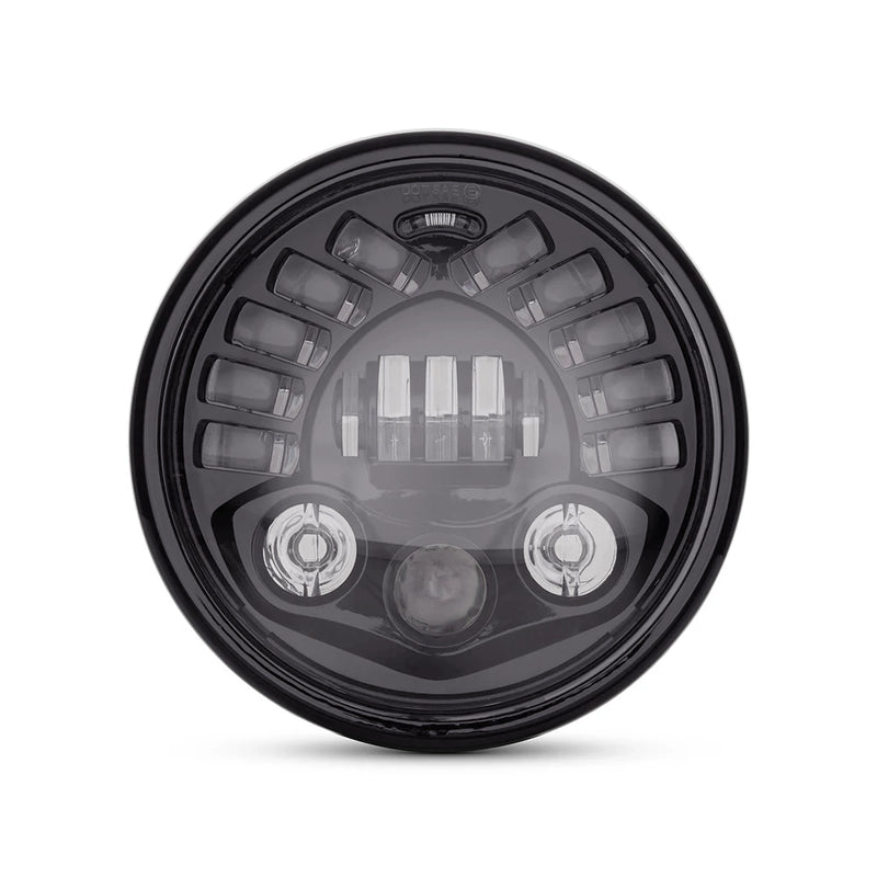 Max-Inc 7.7" Matt Black Multi-Projector LED Headlight