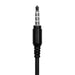 Port Stereo Headset with Mic with 1.2m Cable|1 x 3.5mm|Volume Controller - Black-3