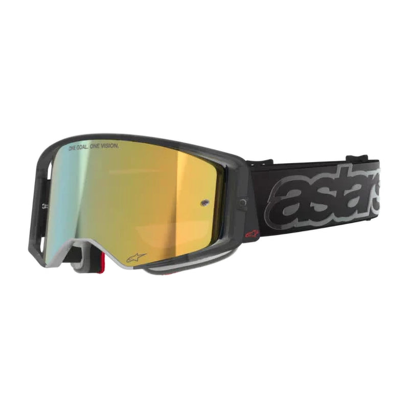 Alpinestars Supertech Vista Goggles Black Mirror Gold