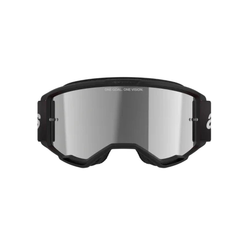 Alpinestars Vision 3 Wordmark Goggles Black Mirror Silver