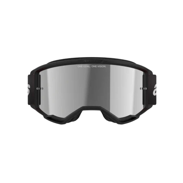 Alpinestars Vision 3 Wordmark Goggles Black Mirror Silver