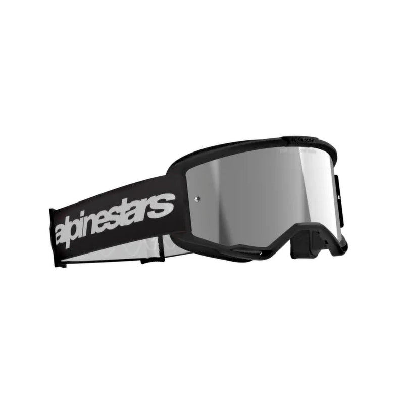 Alpinestars Vision 3 Wordmark Goggles Black Mirror Silver
