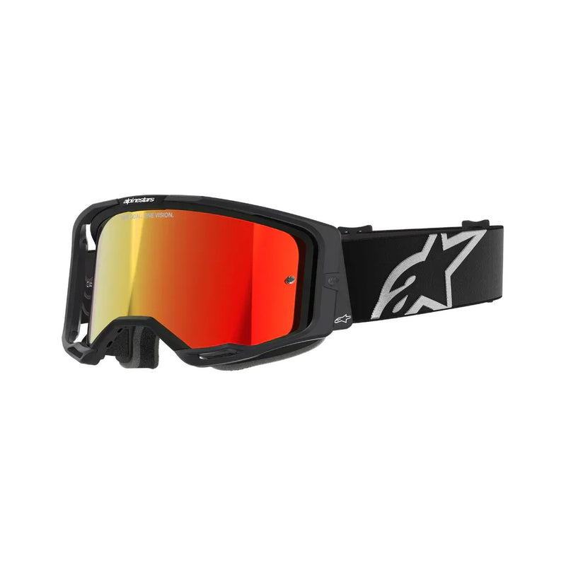 Alpinestars Vision 8 Corp Goggles Black Mirror Red