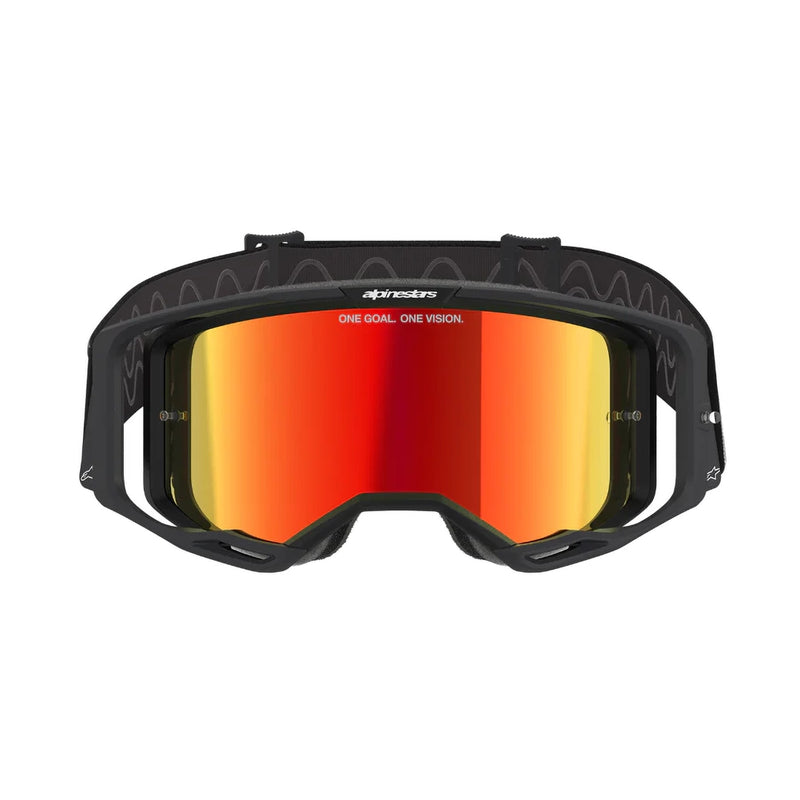 Alpinestars Vision 8 Corp Goggles Black Mirror Red