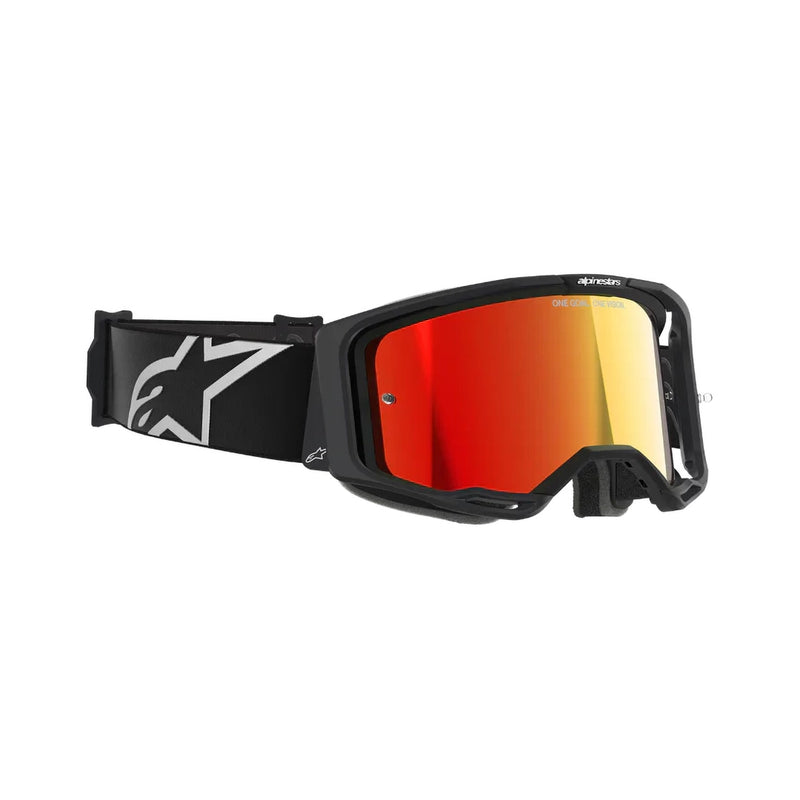 Alpinestars Vision 8 Corp Goggles Black Mirror Red