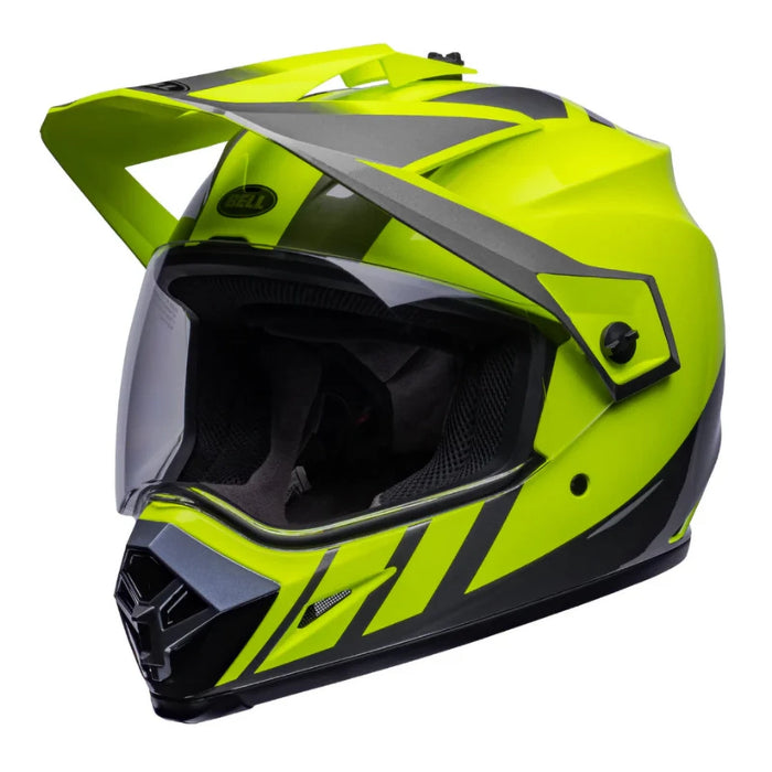 Bell MX-9 MIPS Dash HiViz/Grey Adventure Helmet