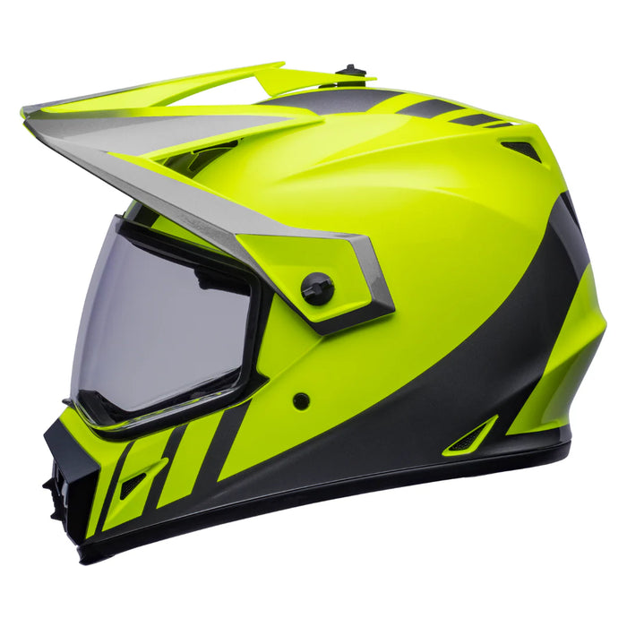Bell MX-9 MIPS Dash HiViz/Grey Adventure Helmet