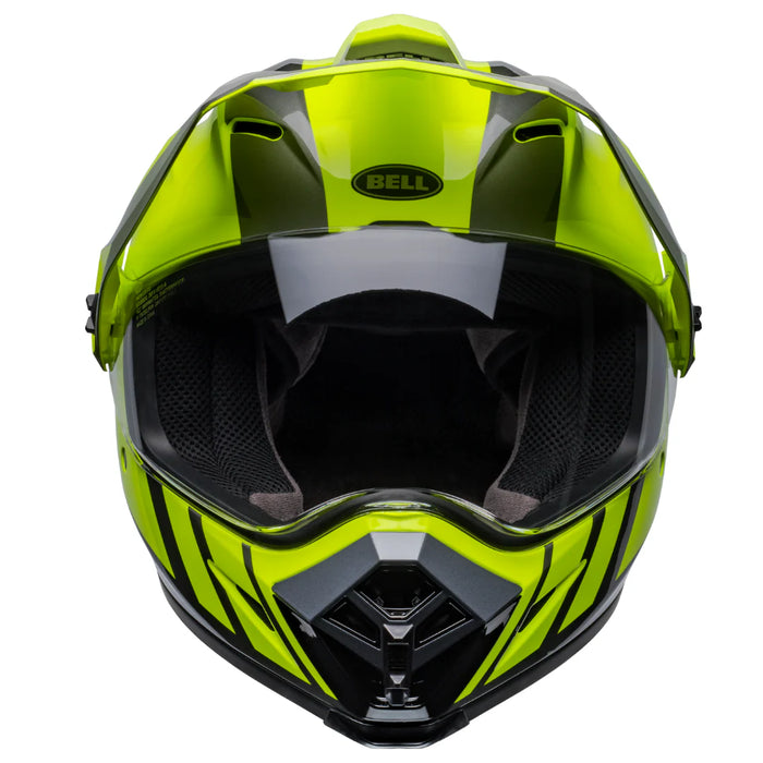 Bell MX-9 MIPS Dash HiViz/Grey Adventure Helmet