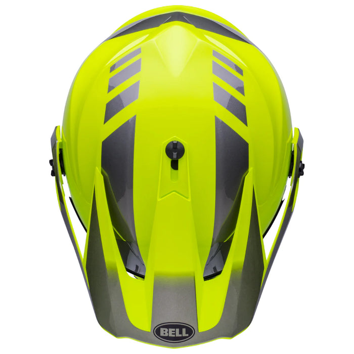 Bell MX-9 MIPS Dash HiViz/Grey Adventure Helmet