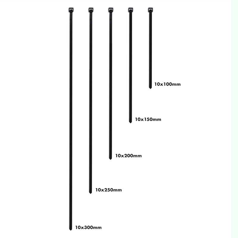 Assorted Cable Ties 50pcs Set