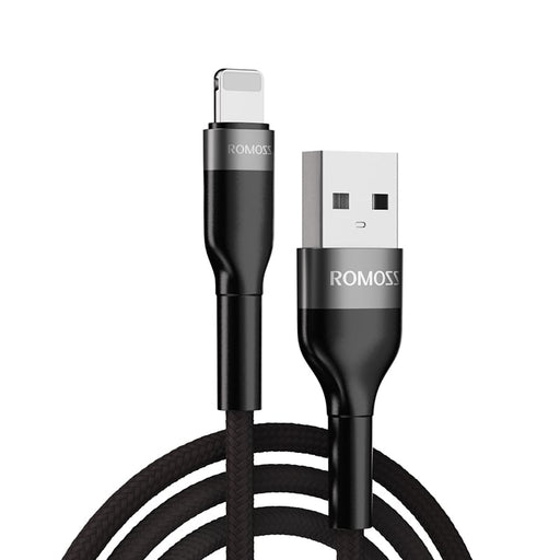 Romoss USB to Lightning 1m Cable Black-0